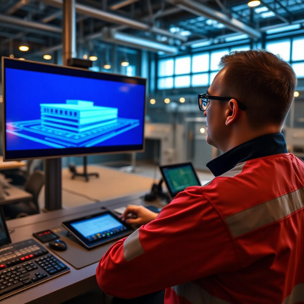 Digital Twin & 3D Factory Visualization